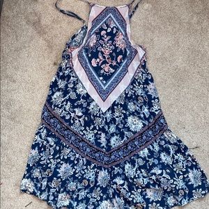 american eagle halter dress